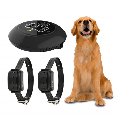 Electric Dog Fence - Fully Wireless Fence - Invisible Waterproof Pet Containment System - 2023 Premium  Model