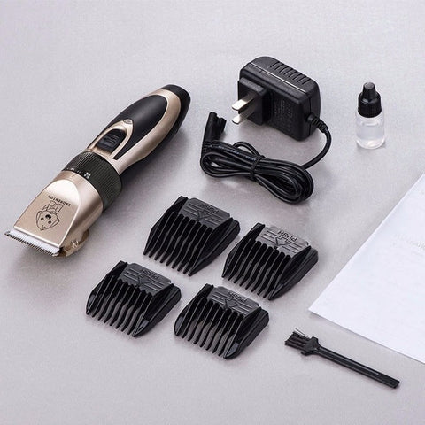 Dog Professional Rechargeable Hair Clipper Trimmer - For all Dogs